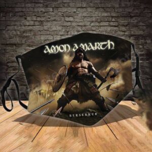 Amon Amarth Berserker Album Face Mask