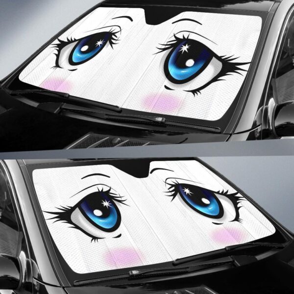 Anime Eyes Car Auto Sunshade