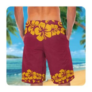 Arizona Cardinals And Minnie Mouse Short Sleeve Button Up Tropical Aloha Hawaiian Shirts For Men Womens 1 45.99