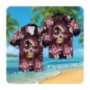 Arizona Cardinals Baby Yoda Short Sleeve Button Up Tropical Aloha Hawaiian Shirts NFL