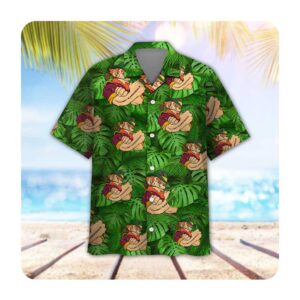 Arizona Cardinals St Patrick Custom Name Short Sleeve Button Up Tropical Aloha Hawaiian Shirts For Men Womens 1 45.99