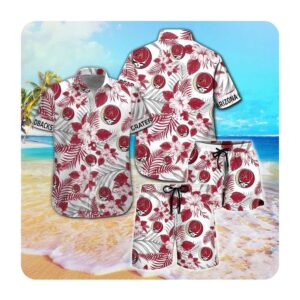 Arizona Diamondbacks And Grateful Dead Hawaii Shirt Summer Button Up Shirt For Men Women