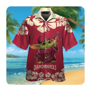 Arizona Diamondbacks Baby Yoda Tropical Aloha Hawaiian Shirts For Men And Women 0 45.99
