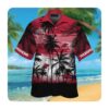 Arkansas Razorbacks Tropical Beach Coconut Tree Hawaii Shirt Summer Button Up Shirt For Men Women