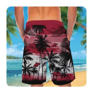 Arkansas Razorbacks Tropical Short Sleeve Button Up Tropical Aloha Hawaiian Shirts For Men Women 1 45.99