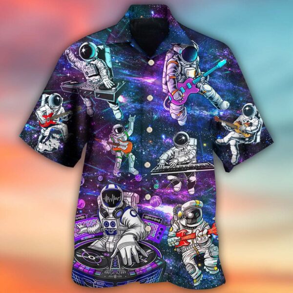 Astronaut It’s Showtime Style Hawaiian Shirt, Beach Shorts