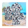 Arkansas Razorbacks Skull Hawaii Shirt Summer Button Up Shirt For Men Women