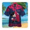 Atlanta Braves Minnie Mouse Hawaii Shirt Summer Button Up Shirt For Men Women