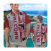 Atlanta Falcons Minnie Mouse Short Sleeve Button Up Tropical Aloha Hawaiian Shirts NFL