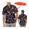 Auburn Tigers And Snoopy Custom Name Hawaii Shirt Summer Button Up Shirt For Men Women