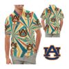 Auburn Tigers Skull Hawaii Shirt Summer Button Up Shirt For Men Women