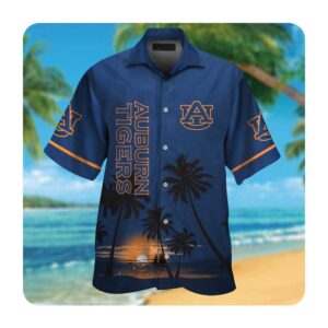 Auburn Tigers Short Sleeve Button Up Tropical Aloha Hawaiian Shirts For Men Women NCAA 0 45.99
