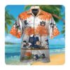 Auburn Tigers Skull Hawaii Shirt Summer Button Up Shirt For Men Women