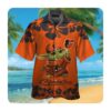 Baltimore Orioles And Kiss Hawaii Shirt Summer Button Up Shirt For Men Women