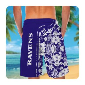 Baltimore Ravens And Mickey Mouse Custom Personalized Short Sleeve Button Up Tropical Aloha Hawaiian Shirts For Men Women 1 49.95