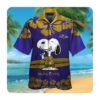 Baltimore Ravens And Minnie Mouse Hawaii Shirt Summer Button Up Shirt For Men Women