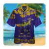 Baltimore Ravens And Snoopy Hawaii Shirt Summer Button Up Shirt For Men Women