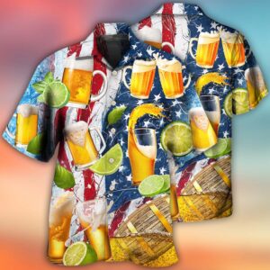 Beer Independence Day Hawaiian Shirt 1 21.95