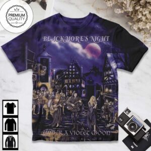 Blackmore’s Night Under A Violet Moon Album AOP T-Shirt