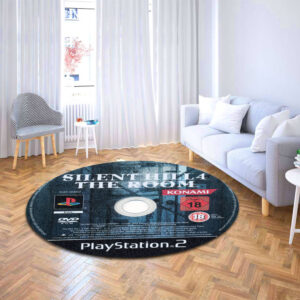 Circle Carpet Rug Silent Hill 4 The Room Versions Disc Round Rug Carpet