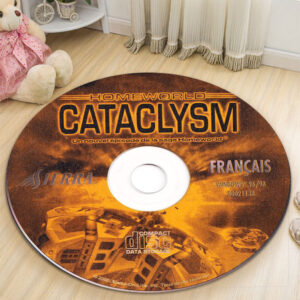 Circle Rug Carpet Homeworld Cataclysm 2000 Disc Round Rug Carpet