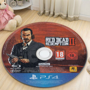 Red Dead Redemption II Disc Round Rug Carpet