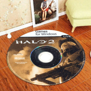 Circle Rug Halo 2 Games For Windows Disc Round Rug Carpet