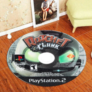 Circle Rug Ratchet and Clank Disc Round Rug Carpet