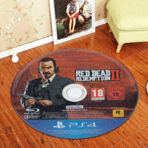 Circle Rug Red Dead Redemption II Disc Round Rug Carpet
