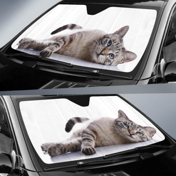 Cute Cat Car Auto Sunshade
