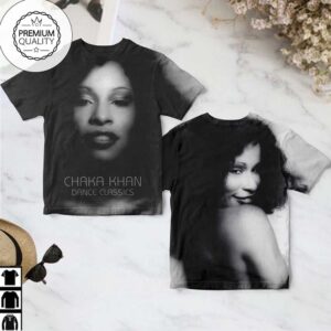 Dance Classics Of Chaka Khan Compilation Album AOP T-Shirt