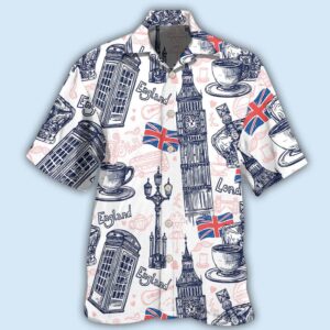 England romantic Hawaiian shirt HAWS01LIN310322 1 21.95