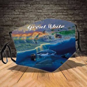 Great White Can’t Get There From Here Album Face Mask