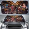 Guardians Of The Galaxy Car Auto Sunshade