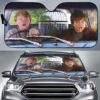 Harry Potter Emblems Car Auto Sunshade