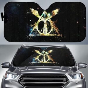 Harry Potter Emblems Car Auto Sunshade