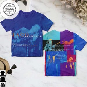Jaco Pastorius The Birthday Concert Album AOP T-Shirt