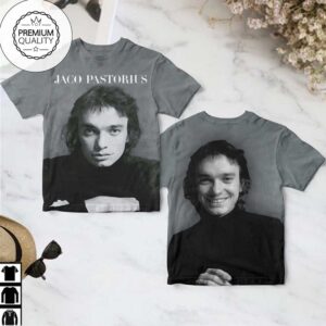Jaco Pastorius The Solo Debut Album AOP T-Shirt
