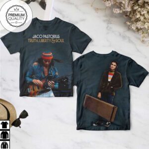Jaco Pastorius Truth, Liberty And Soul Album AOP T-Shirt