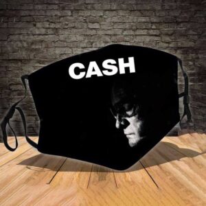 Johnny Cash American IV Album Face Mask