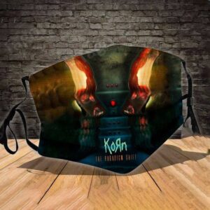 Korn The Paradigm Shift Album Face Mask