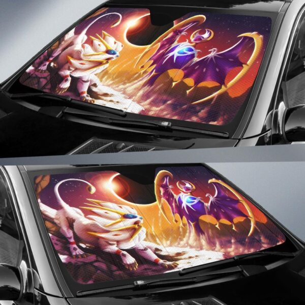 Legendary Pokemon Car Auto Sunshade