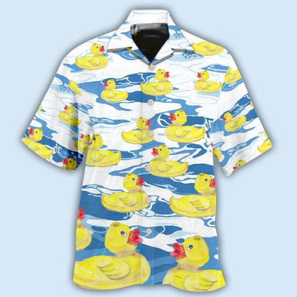 Lovely duck Hawaiian Shirt, Beach Shorts