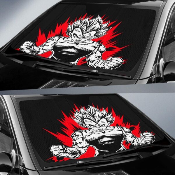 Majin Vegeta Car Sunshade