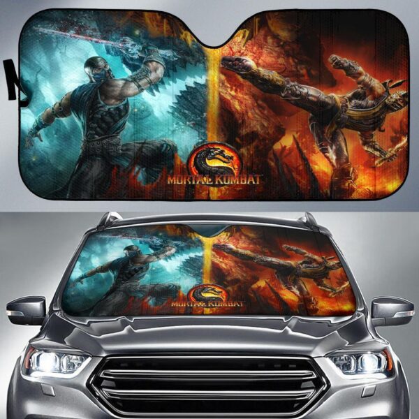 Mortal Kombat Car Auto Sunshade