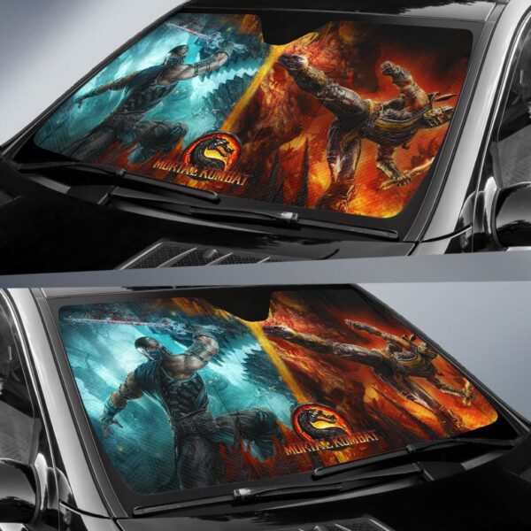 Mortal Kombat Car Auto Sunshade