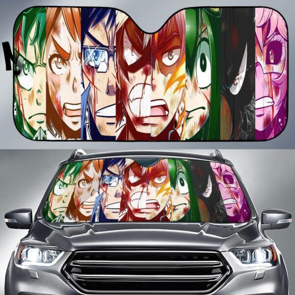 My Hero Academia Car Auto Sunshade