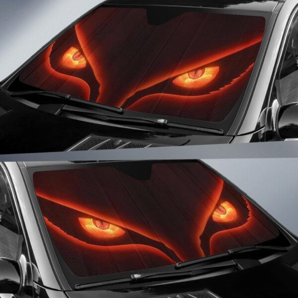 Naruto Kyuubi Eyes Car Auto Sunshade