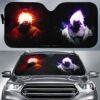 Naruto Kyuubi Eyes Car Auto Sunshade