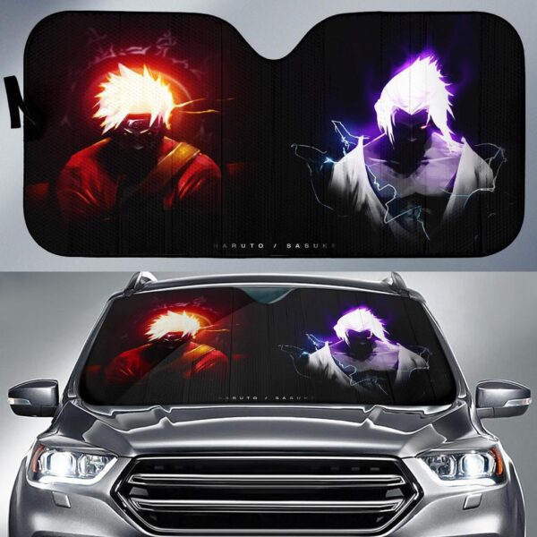 Naruto Sasuke 2022 Car Auto Sunshade